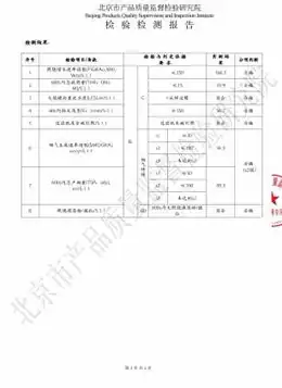 检验检测报告 CNAS(墙板)
