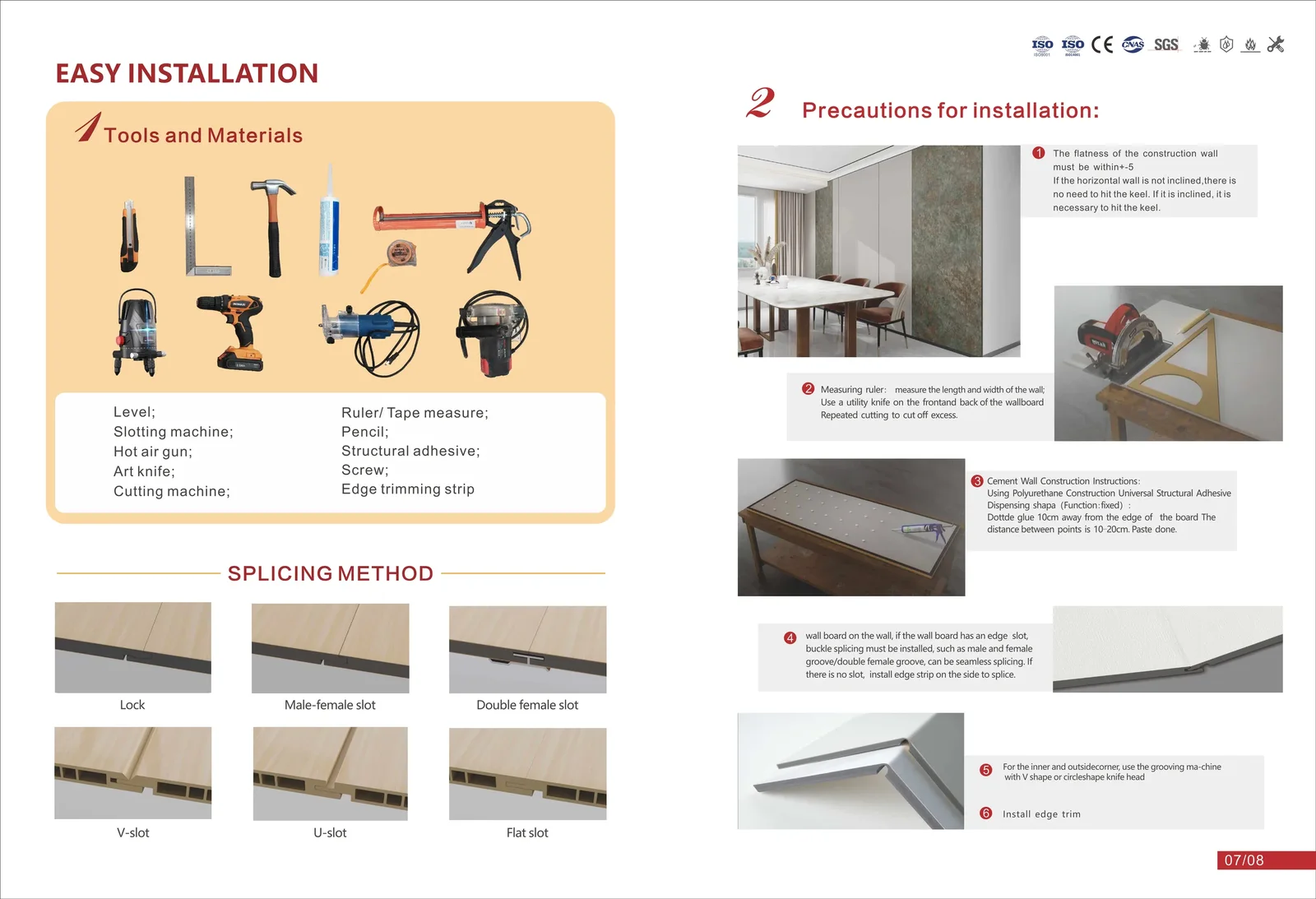 WALL PANEL BASE MATERIAL